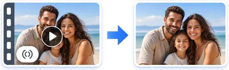 A Motion Photo converted into a regular still photo.