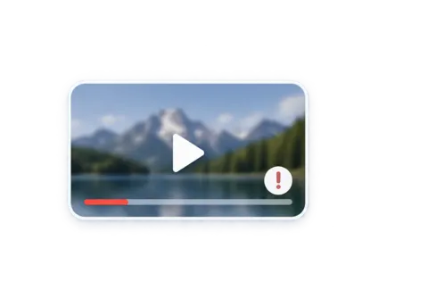 An unsupported video marked for review.